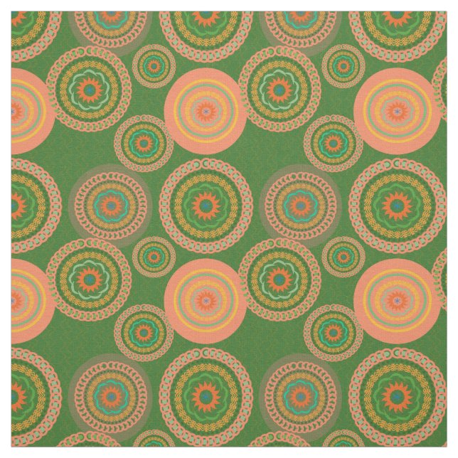African style print fabric (Swatch)