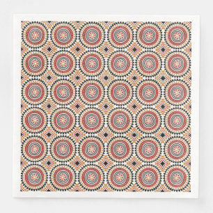 African Styles Paper Dinner Napkins