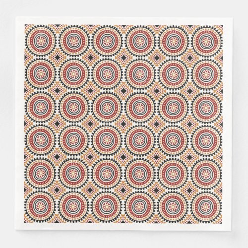 African Styles Paper Dinner Napkins
