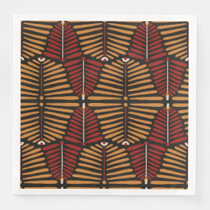 African Styles Paper Dinner Napkins