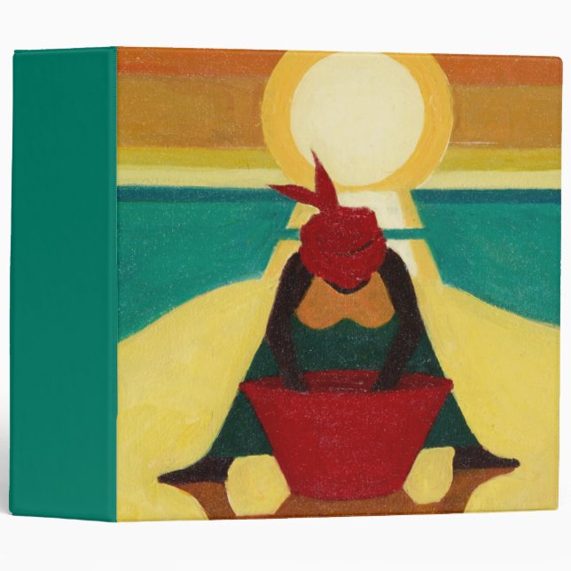 African Sunset 2009 3 Ring Binder (Front/Spine)
