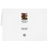 African Sunset Cards (Back Horizontal)