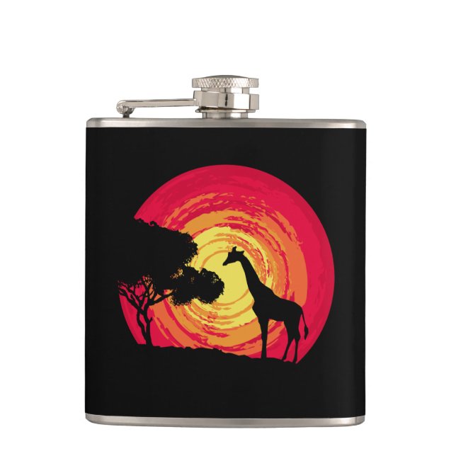 African sunset flask (Front)
