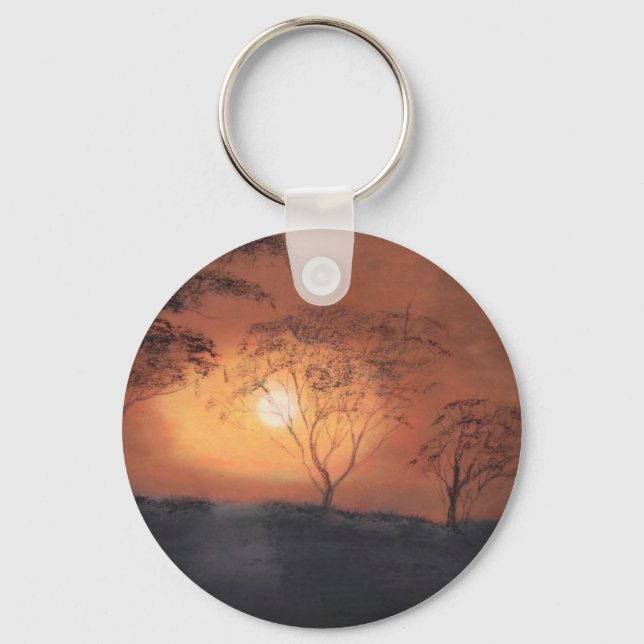 African sunset keychain (Front)