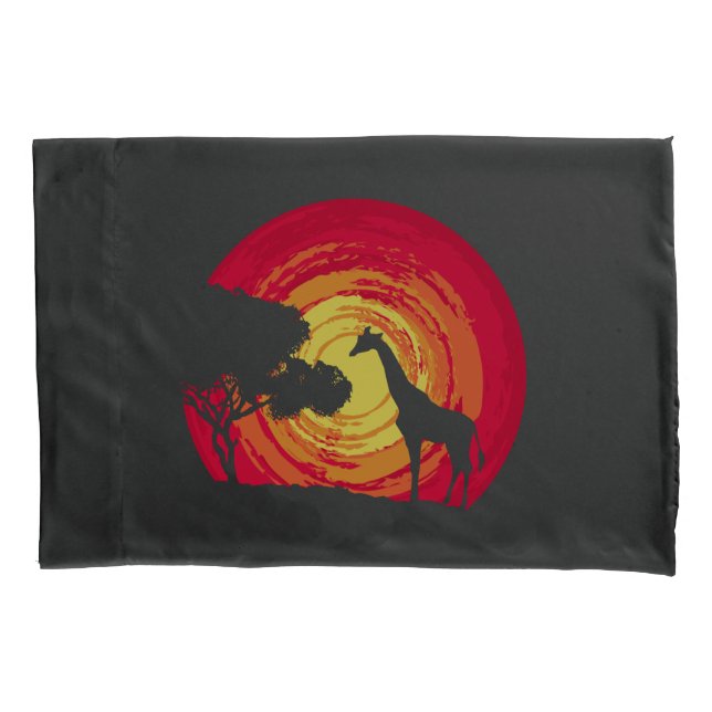 African sunset pillow case (Front)