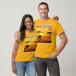African Sunset Safari Majesty Design T-Shirt