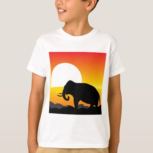 African Sunset T_Shirt