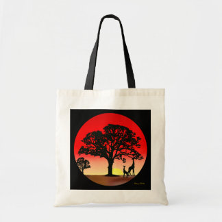 African Sunset Tote Bag
