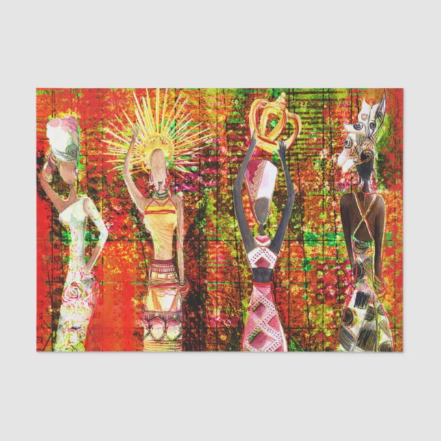 African Supremes Tissue Paper (Front)