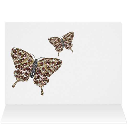 African Swallowtail Card (Inside Horizontal (Top))