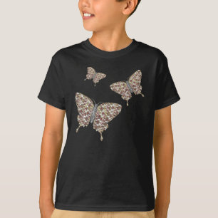 African Swallowtail Kid's and Baby Dark Shirt