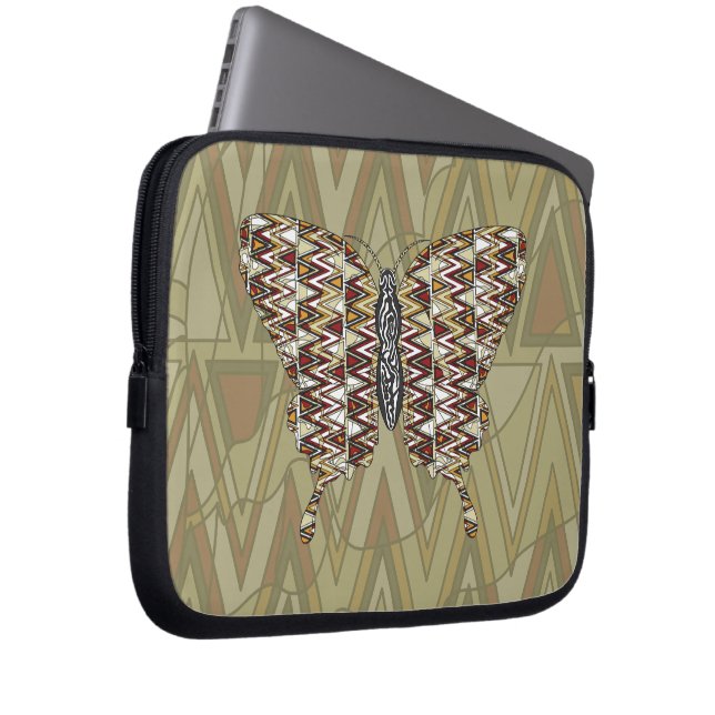 African Swallowtail Laptop Case (Front Right)