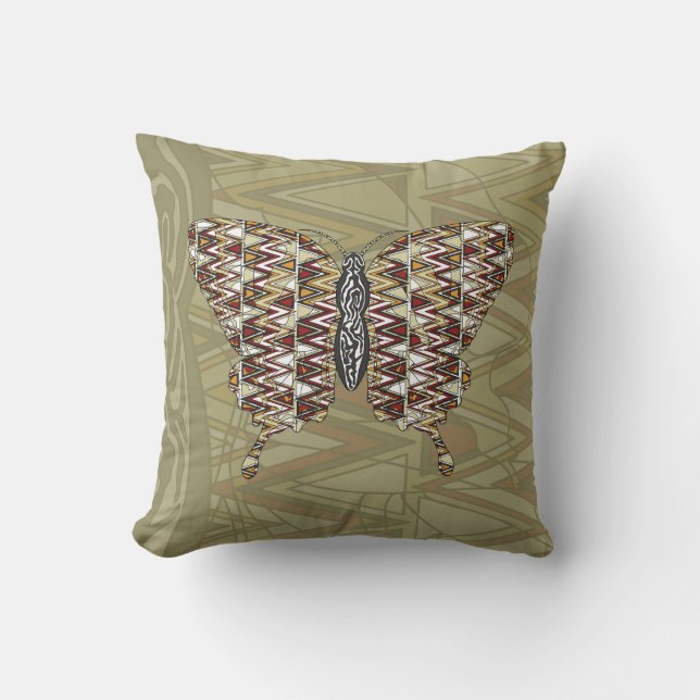 African Swallowtail Pillow (Front)