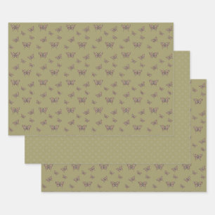 African Swallowtail Wrapping Paper Set