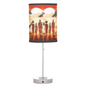 African table lamp (Back)