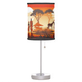 African table lamp (Left)