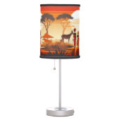 African table lamp (Right)