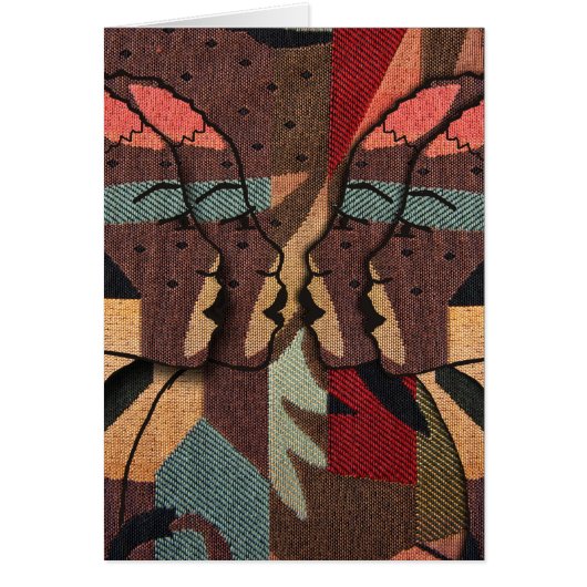 African Tapestry Cards (Front)
