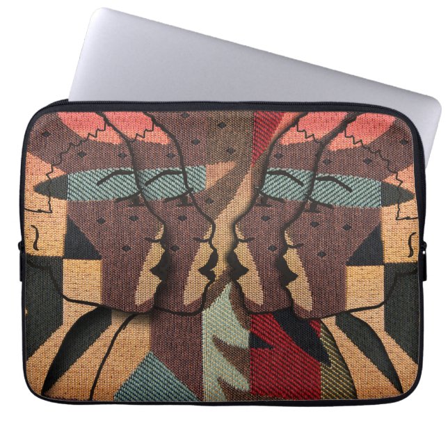 African Tapestry Laptop Sleeve (Front)