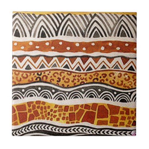 AFRICAN TEXTILE CERAMIC TILE