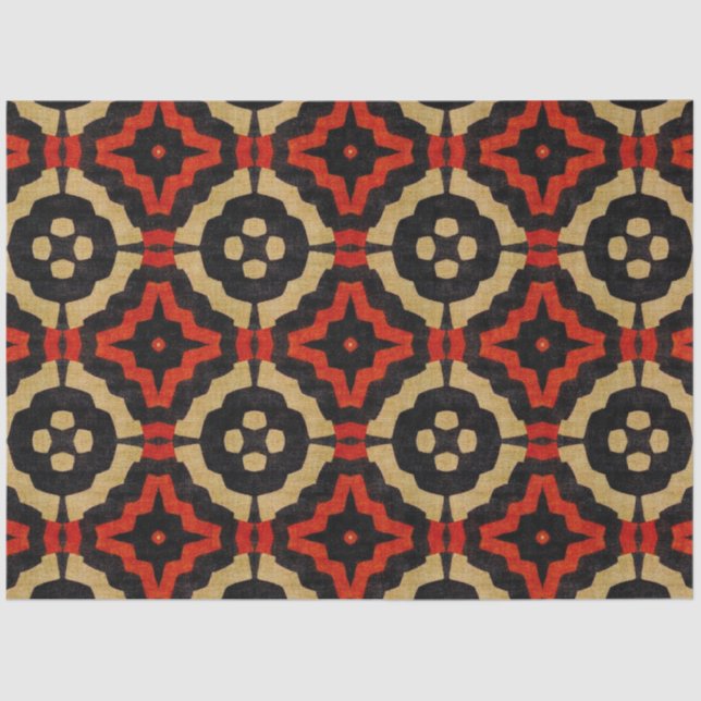 African Textile Decoupage Paper (Front)