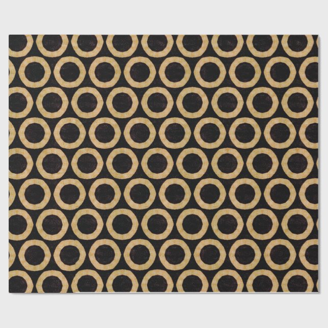 African Textile Decoupage Paper (Flat)