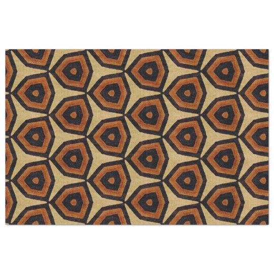 African Textile Decoupage Paper