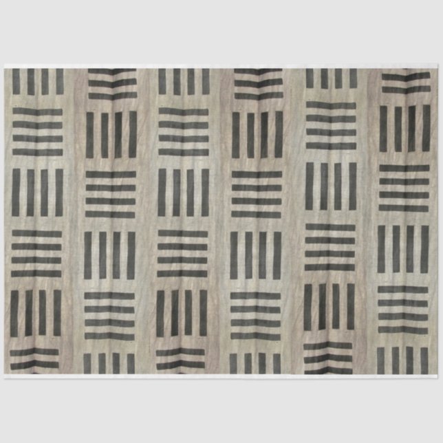 African Textile Furniture Decoupage Paper (Front)