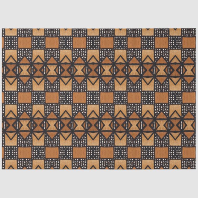 African Textile Furniture Decoupage Paper (Front)