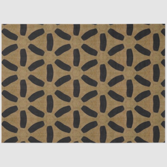 African Textile Furniture Decoupage Paper (Front)