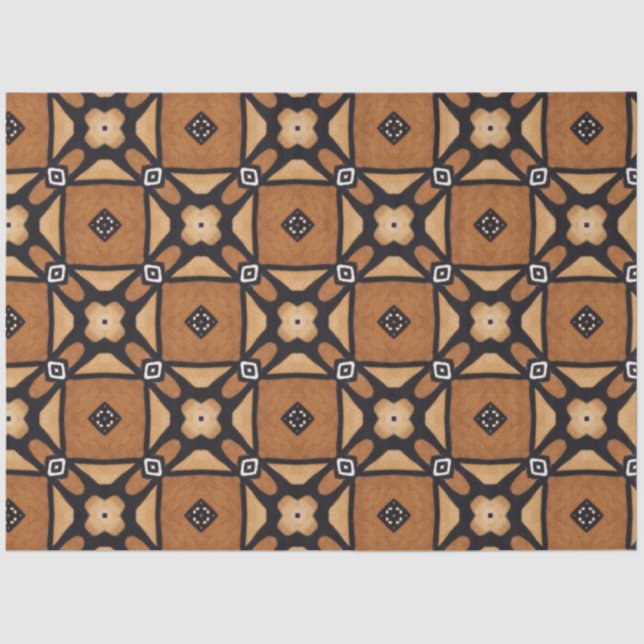 African Textile Furniture Decoupage Paper (Front)