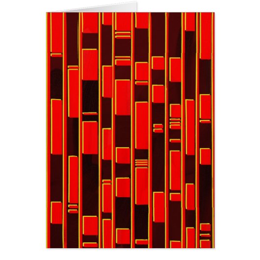 African Textile Inspired Abstract (Front)