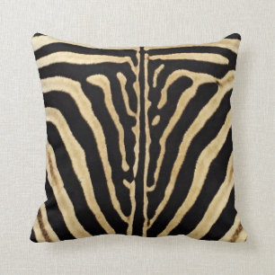 African Textile Inspired Throw Pillow