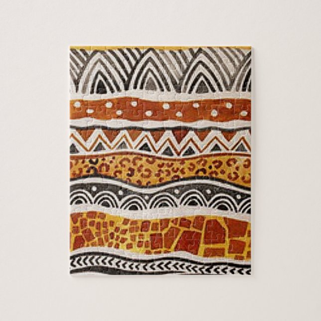 AFRICAN TEXTILE JIGSAW PUZZLE (Vertical)