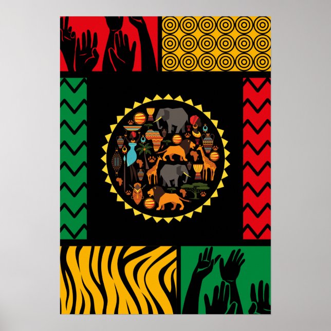 African themed poster (Front)
