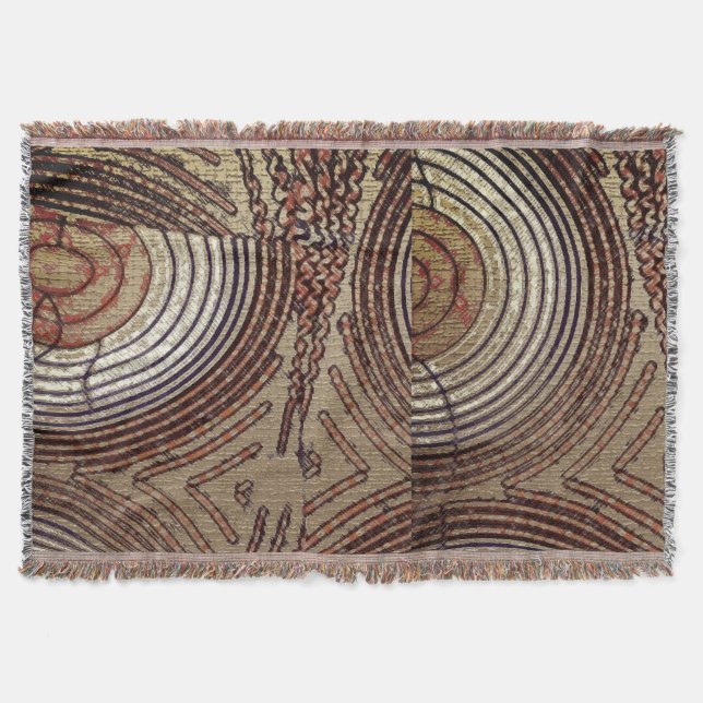 African Throw Blanket (Front)