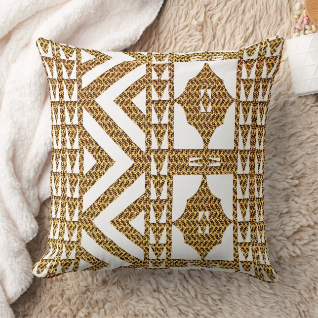African Throw Pillow (Blanket)