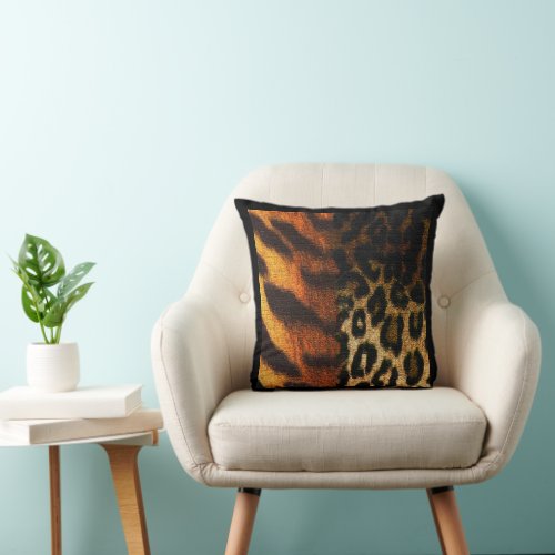 African Throw Pillow