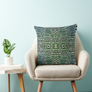African Throw Pillow