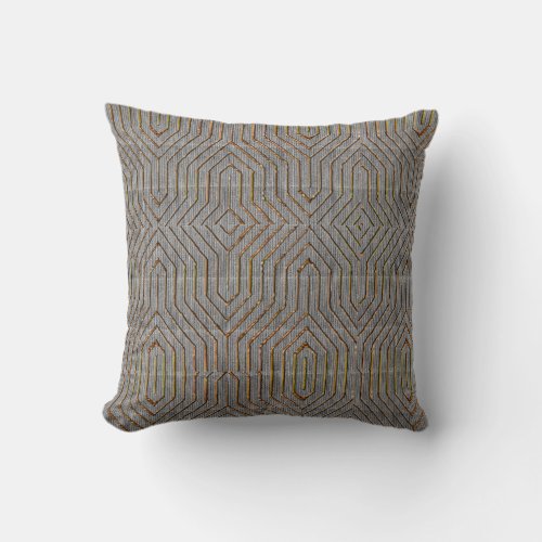 African Throw Pillow