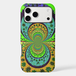 African Traditional Colors Kaleidoscope Floral Art iPhone 17 Pro Max Case