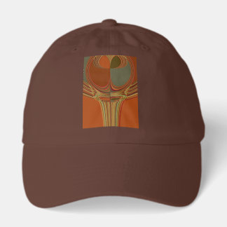 African Traditional Earth Contemporary Art Print Hat