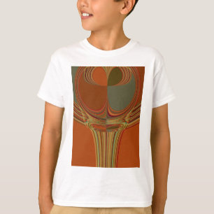 African Traditional Earth Contemporary Art Print T-Shirt