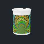 African Traditional Hakuna Matata Colors.png Drink Pitcher<br><div class="desc">Golden green African Traditional colors. African has a diversity of culture, tradition and ethnic groups while There are many colorful flowers on the path of life, but the prettiest have the sharpest thorns.. The golden colors, seamless motif and geometrical hearts on this traditional ethnic pattern is one of the latest...</div>