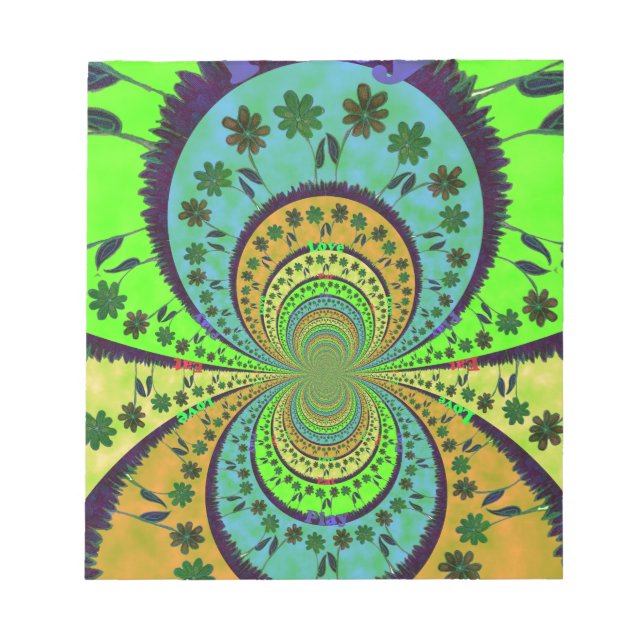 African Traditional Hakuna Matata Colors.png Notepad (Front)