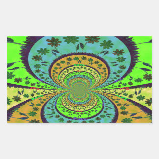 African Traditional Hakuna Matata Colors.png Rectangular Sticker