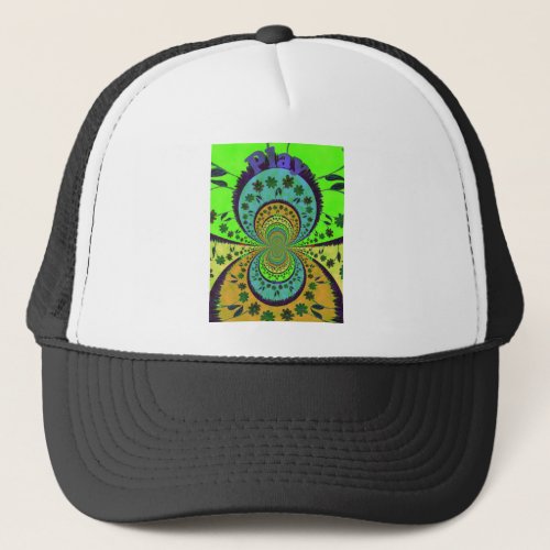 African Traditional Hakuna Matata Colorspng Trucker Hat