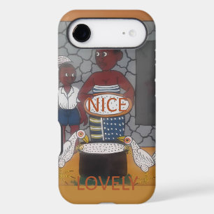African Traditional Homestead Lifestyle Art Print iPhone 17 Air Case