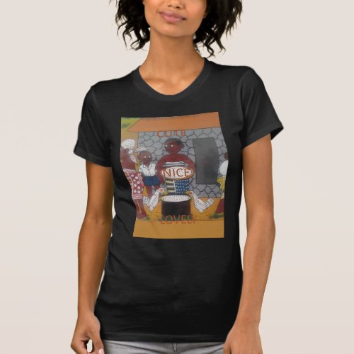 African Traditional Homestead Lifestyle T_Shirt