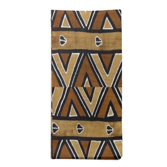 African Tribal  Abstract Art Napkin (Folded)